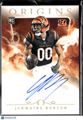 Jermaine Burton 2024 Origins Auto Autograph RC Cincinnati Bengals