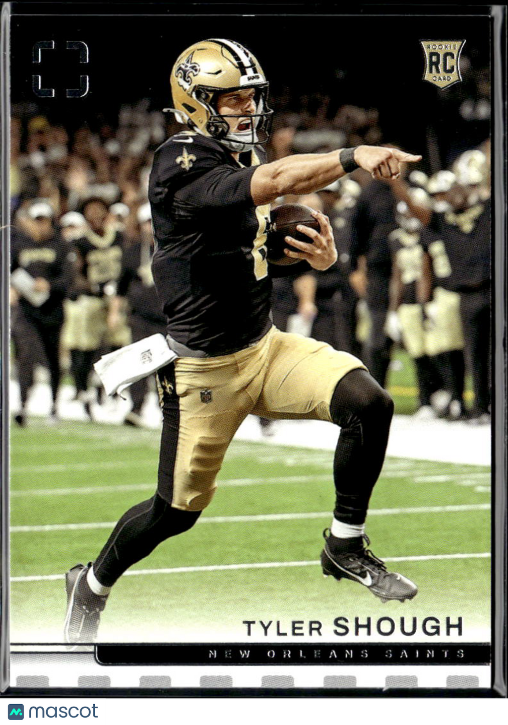 Tyler Shough 2025 Photogenic Rookie RC New Orleans Saints