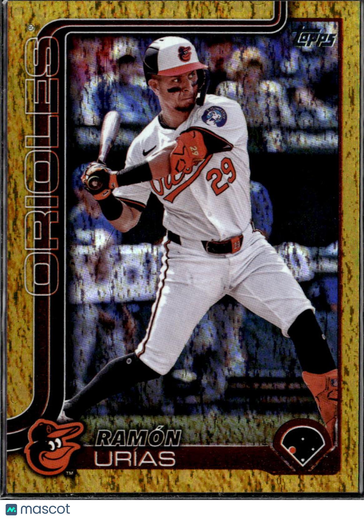 Ramon Urías 2025 Topps Series Two Gold 4/50 Baltimore Orioles