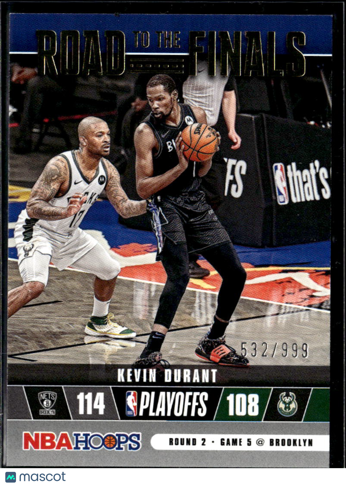 Kevin Durant 2021 Hoops Road to the Finals /999 Brooklyn Nets