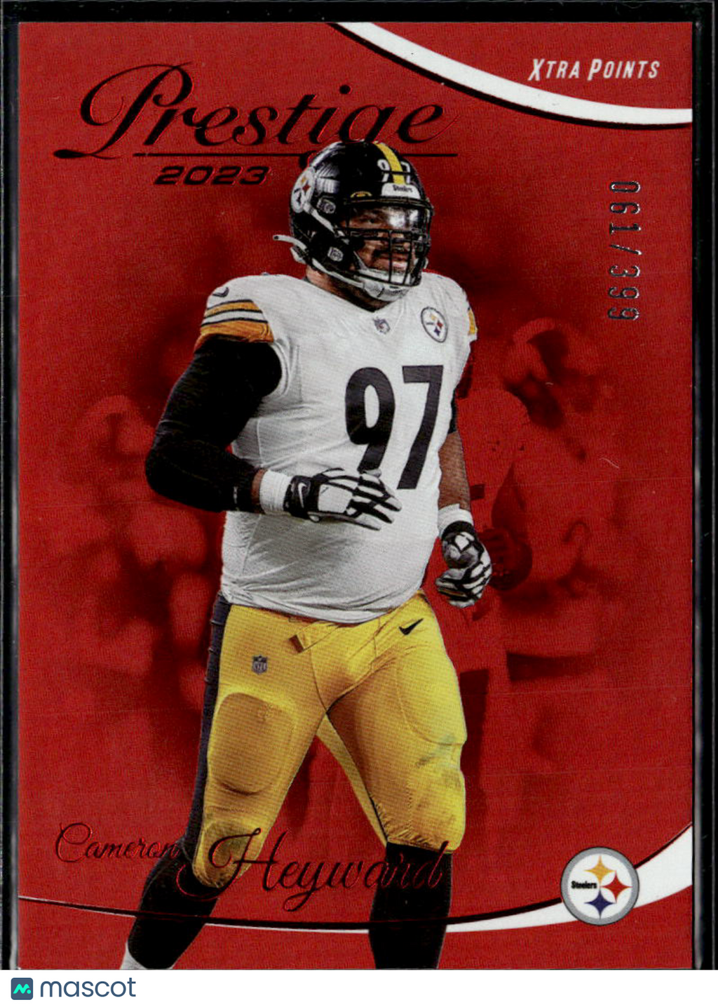 Cameron Heyward 2023 Prestige Red Xtra Points /399 Pittsburgh Steelers