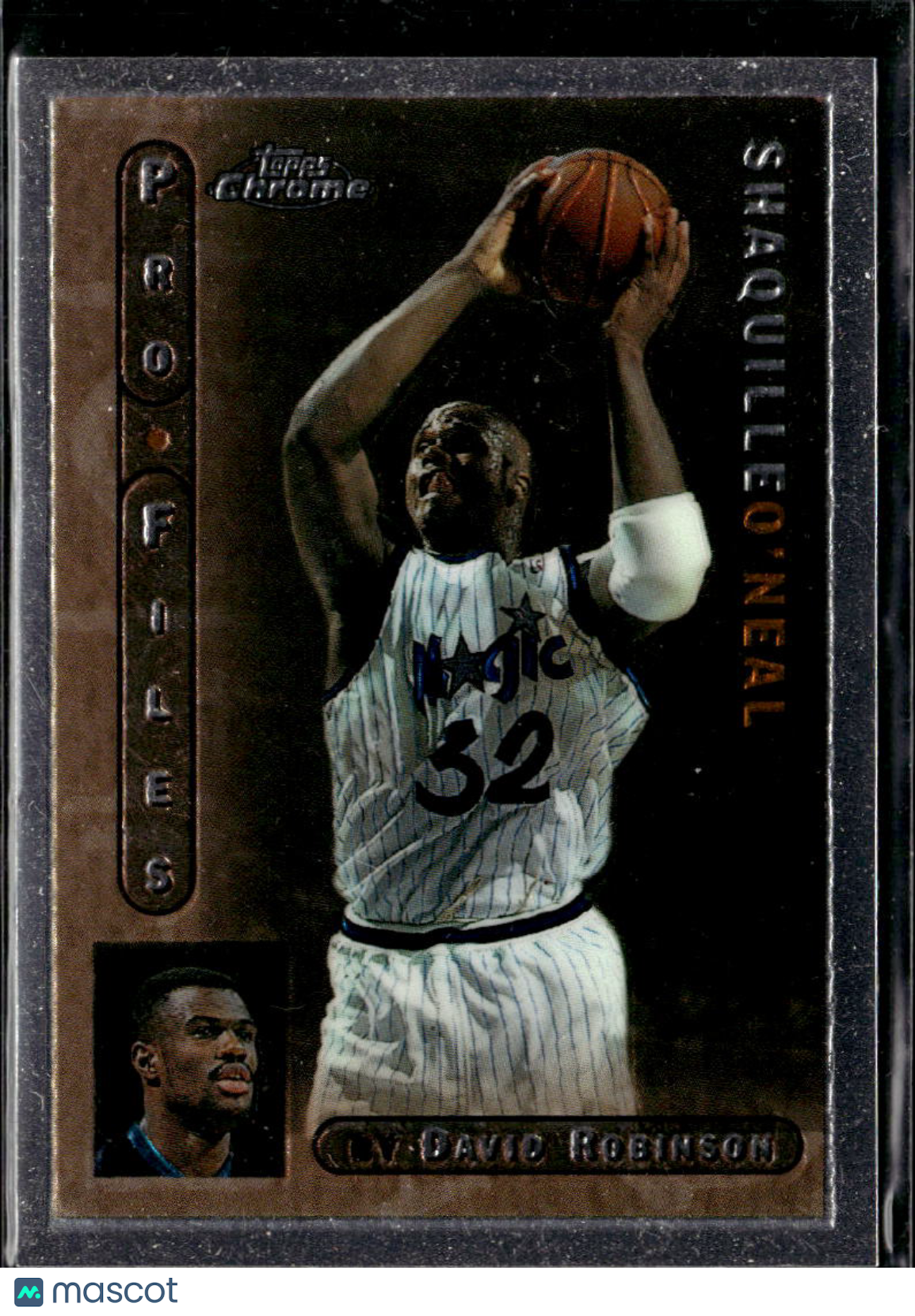 Shaquille O'Neal 1994 Topps Chrome Profiles Orlando Magic