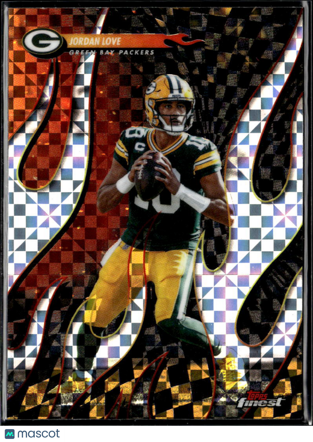 Jordan Love 2025 Topps Finest Torchers Xfractor Green Bay Packers