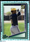 Jesus Made 2025 Donruss Rated Prospect Liberty RC Milwaukee Brewers