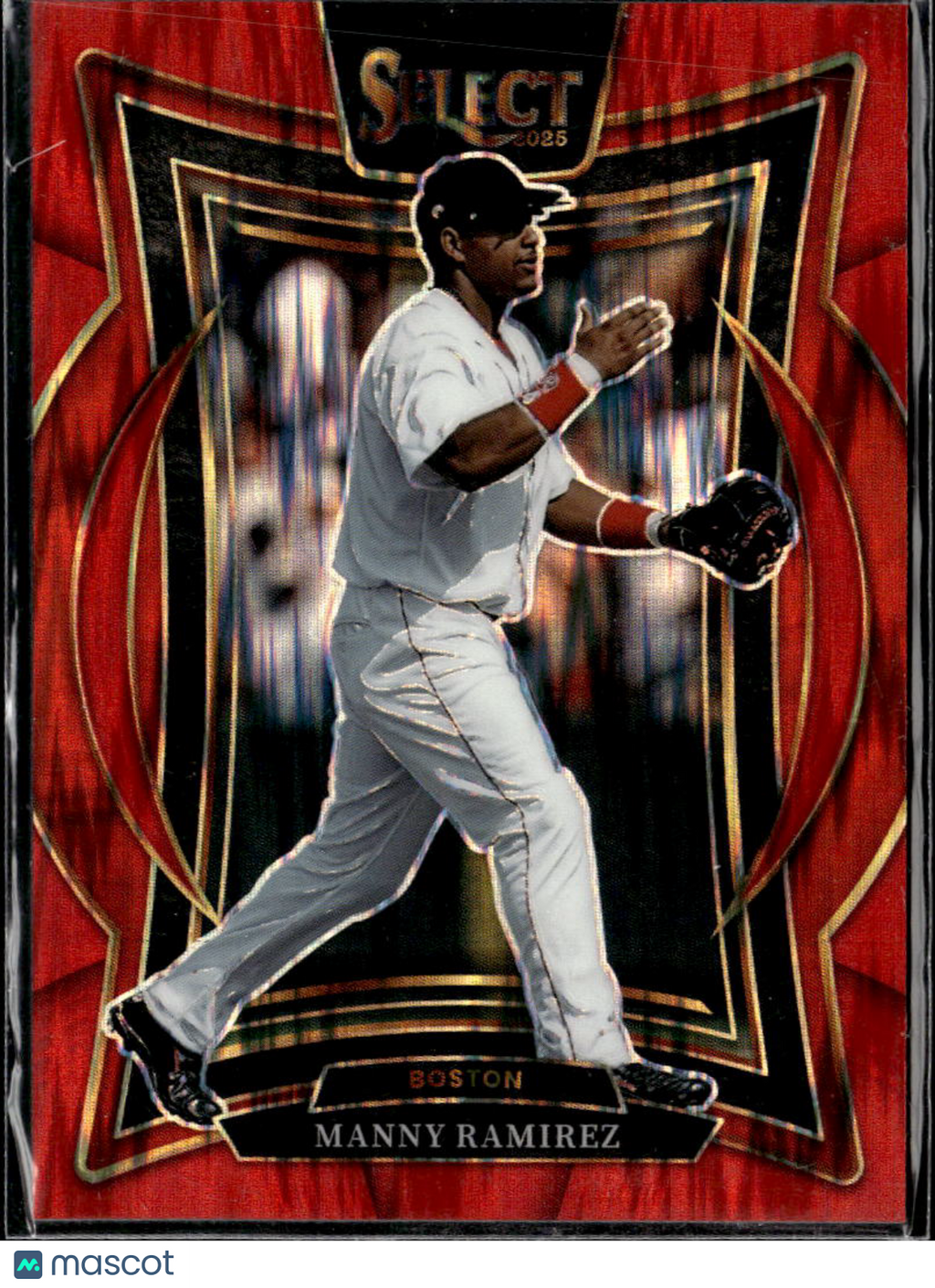 Manny Ramirez 2025 Panini Select Red Prizm /299 Boston Red Sox