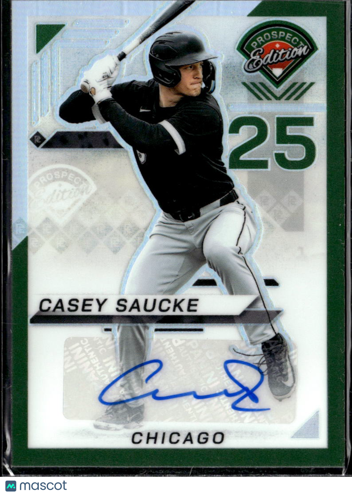 Casey Saucke 2025 Prospect Edition Auto Autograph Chicago White Sox