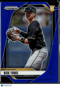 Nick Yorke 2025  Prizm RC Blue Rookie 153/199 Pittsburgh Pirates