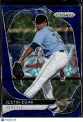 Justin Dunn 2020 Prizm RC Blue Scope 13/35 Seattle Mariners