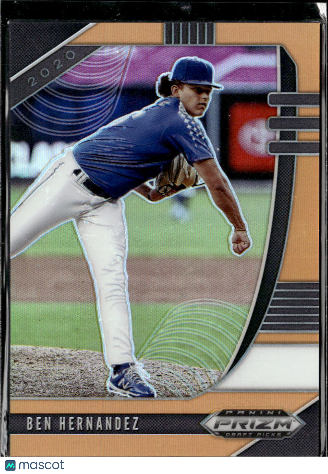 Ben Hernandez 2020 Prizm Draft Picks Orange Prizm RC 29/50
