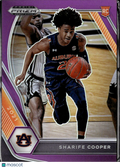 Sharife Cooper 2021 Prizm Draft Picks RC Purple 38/75 Auburn Tigers