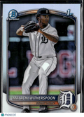 Malachi Witherspoon 2025 Bowman Chrome 1st Refractor RC Detroit Tigers