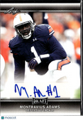 Montravius Adams 2017 Leaf Draft Auto Autograph Rookie Auburn Tigers
