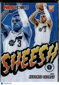 Keyonte George 2023-24 NBA Hoops Premium Stock Sheesh RC Utah Jazz