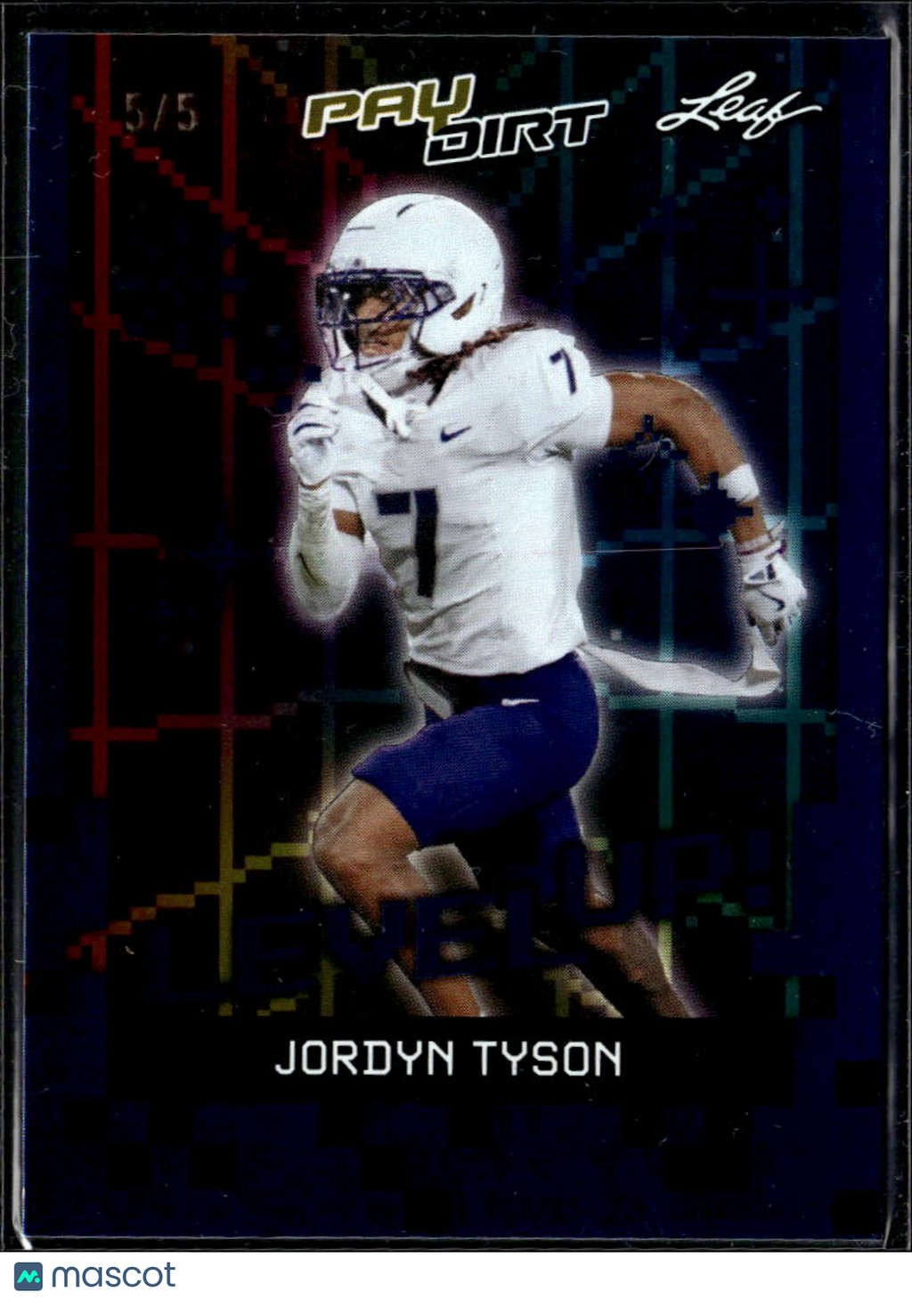 Jordyn Tyson 2026 Leaf Paydirt Rookie RC 5/5 Arizona State Sun Devils Saints
