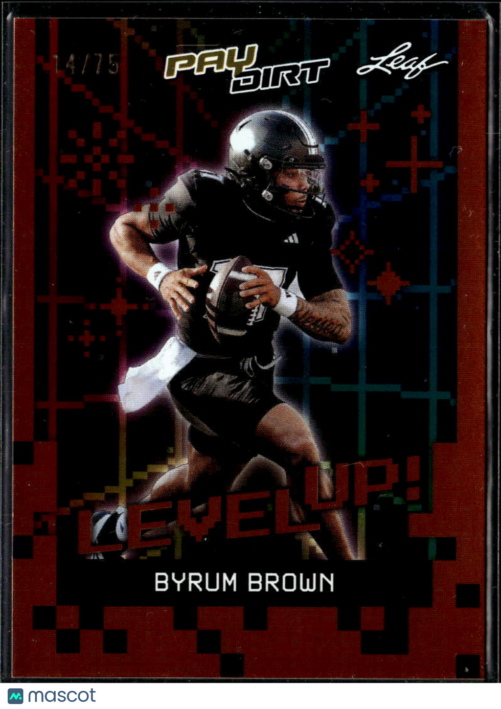 Byrum Brown 2026 Leaf Pay Dirt  Rookie RC 14/75