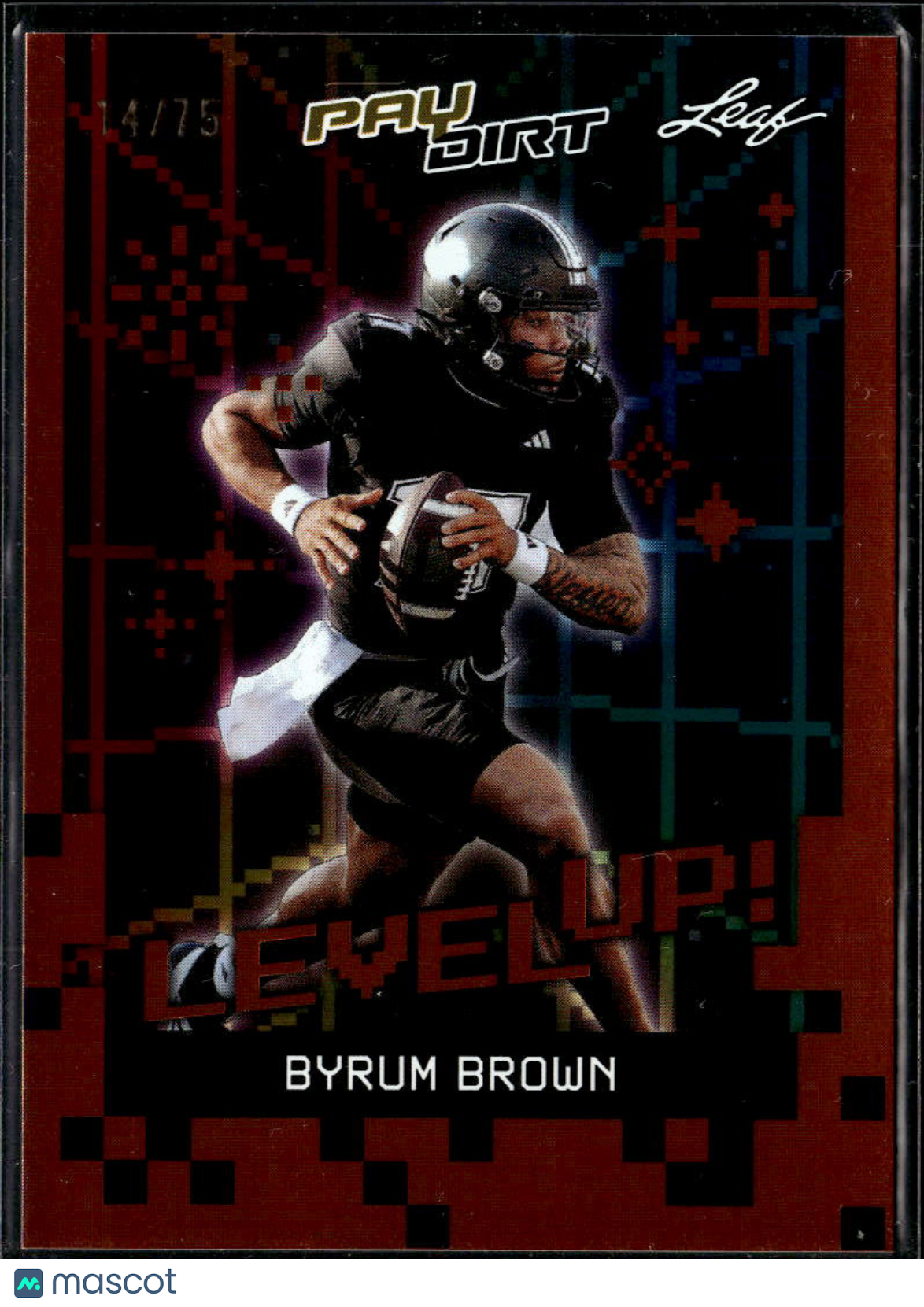 Byrum Brown 2026 Leaf Pay Dirt  Rookie RC 14/75