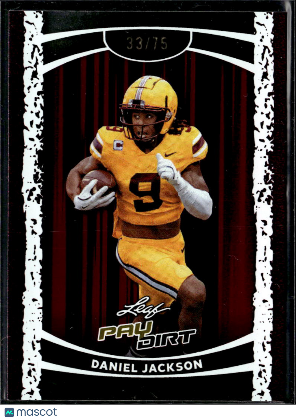 Daniel Jackson 2026 Leaf Paydirt 33/75 Minnesota Golden Gophers