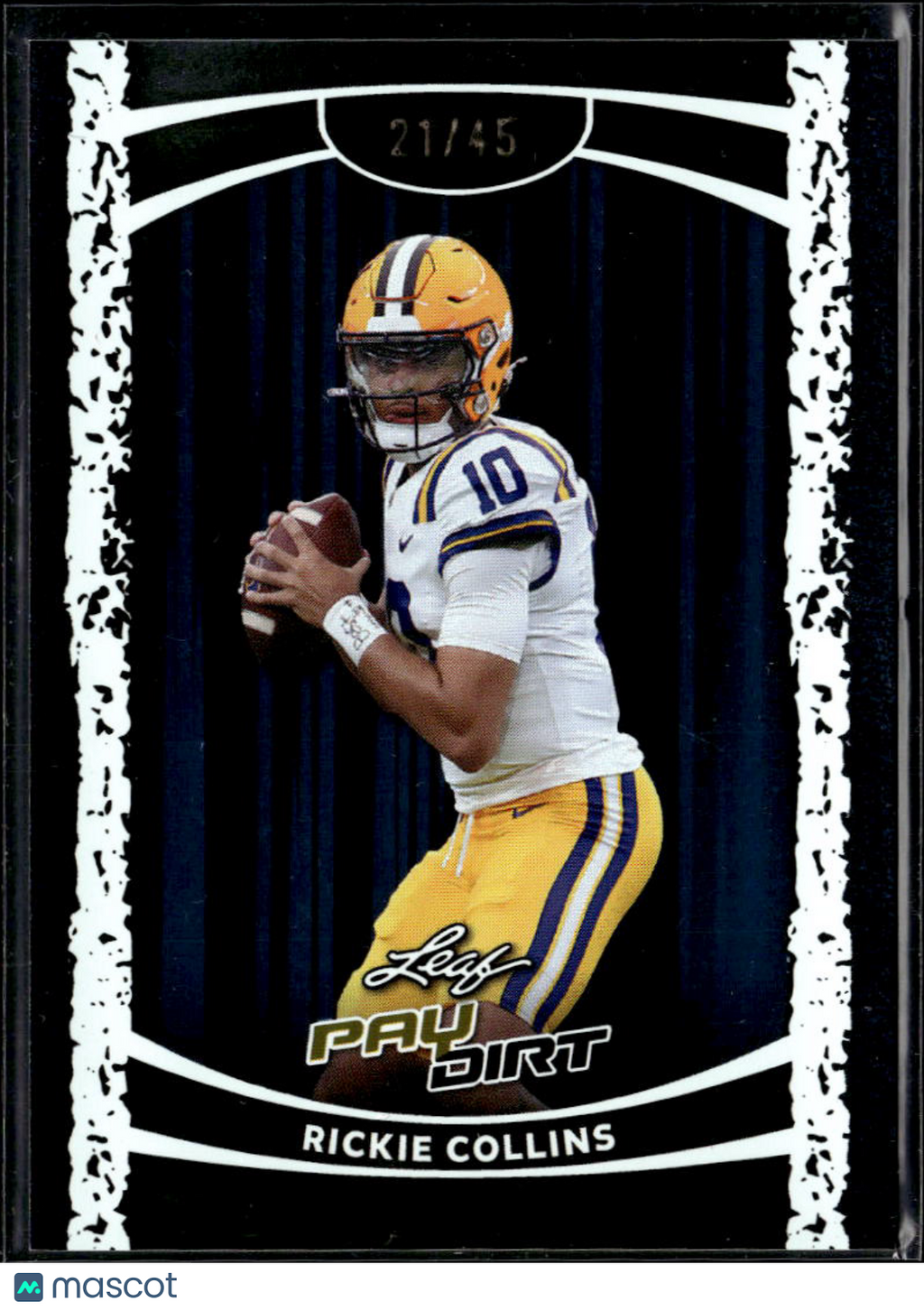 Rickie Collins 2026 Leaf Paydirt Rookie RC 21/45 LSU Tigers