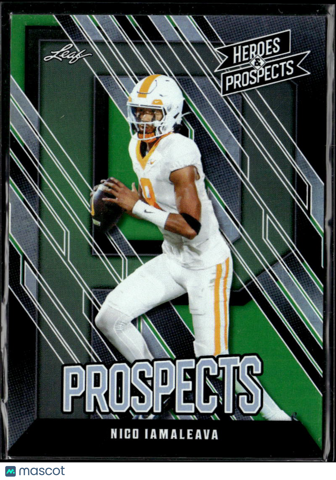 Nico Iamaleava 2024 Leaf Heroes & Prospects 5/10 Tennessee Volunteers
