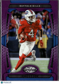 James Cook 2025 Certified Purple 94/299 Buffalo Bills