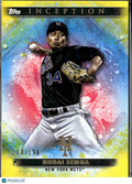 Kodai Senga 2024 Topps Inception Yellow 144/199 New York Mets