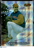 John Wetteland 1995 Bowman's Best Atomic Refractor Texas Rangers