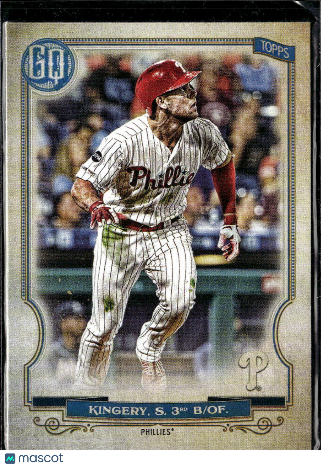 Scott Kingery 2020 Topps Gypsy Queen Bazooka Back Philadelphia Phillies