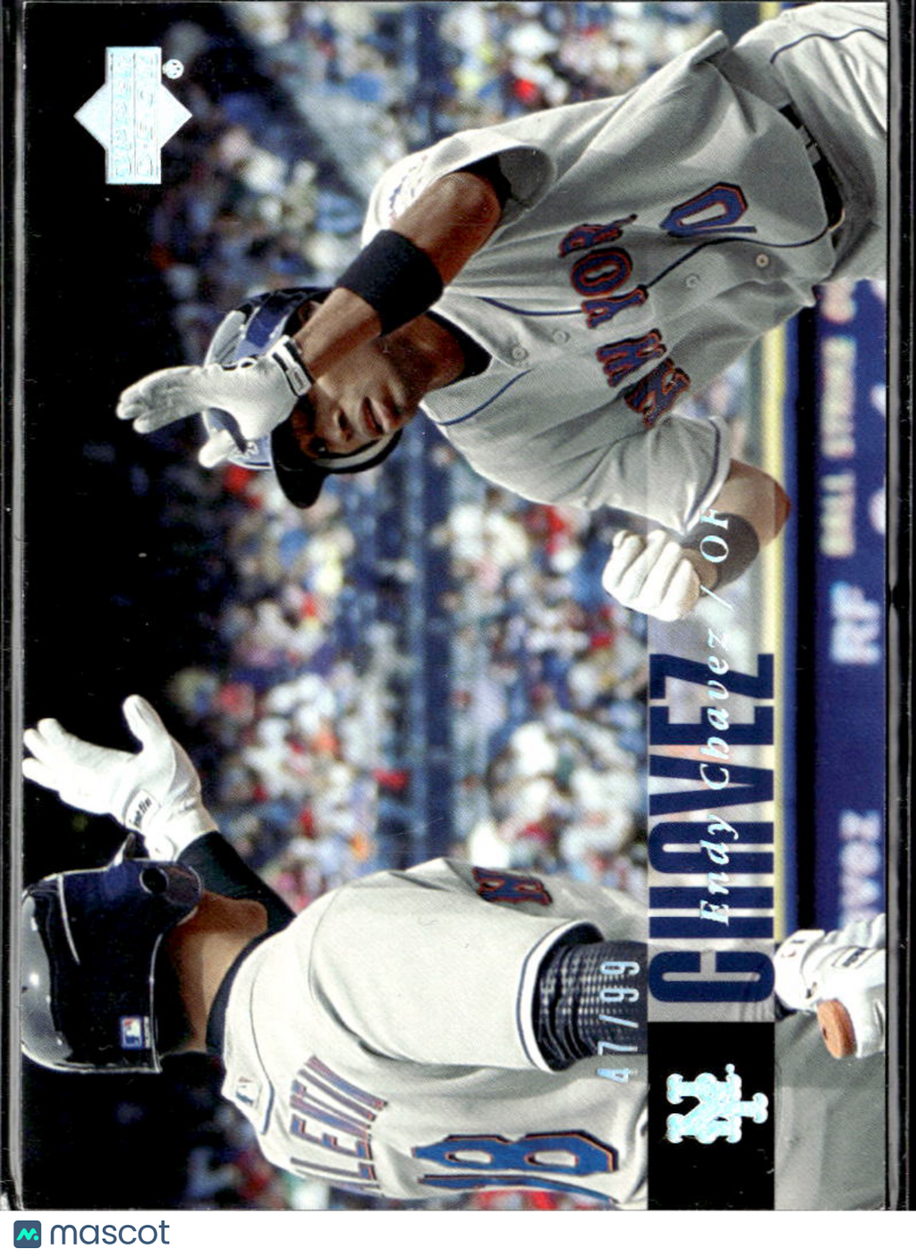 Endy Chavez 2006 Upper Deck Silver Foil 47/99 New York Mets