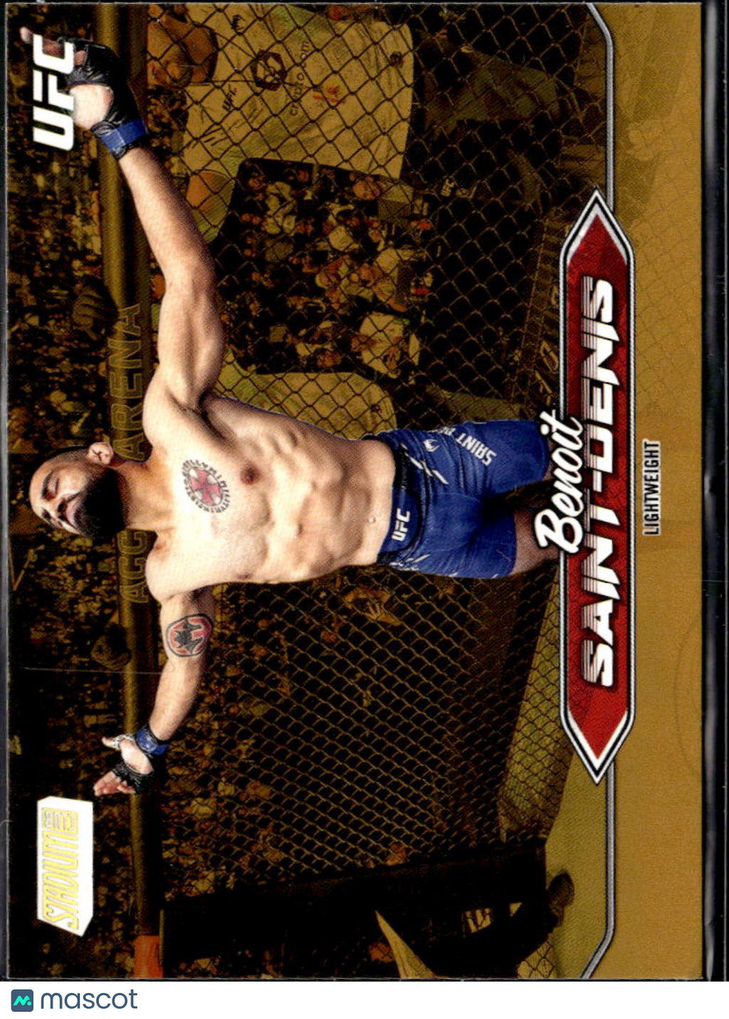 Benoit Saint-Denis 2025 Topps UFC GOLD Foil SSP