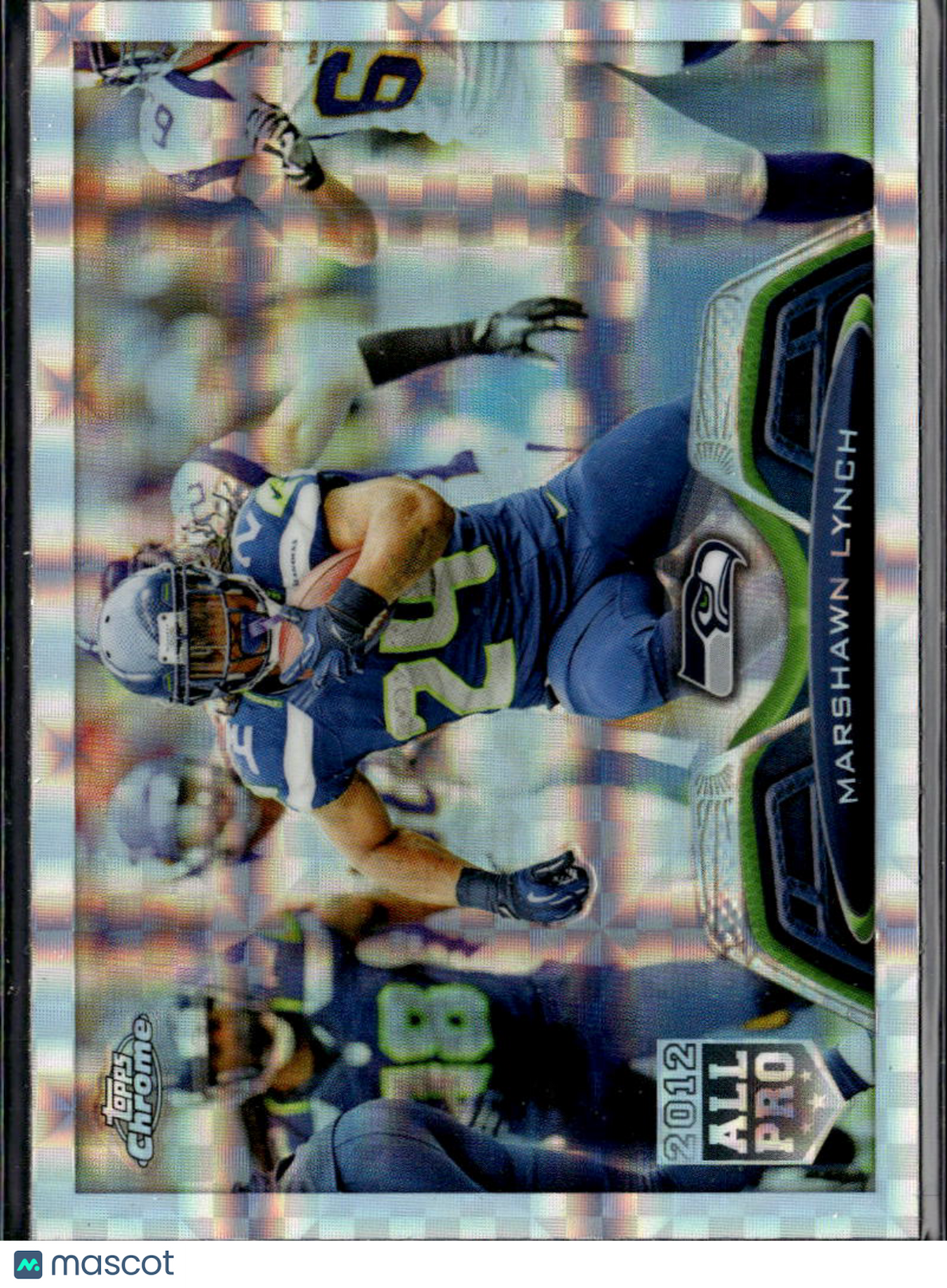 Marshawn Lynch 2013 Topps Chrome X-Fractor Refractor Seattle Seahawks