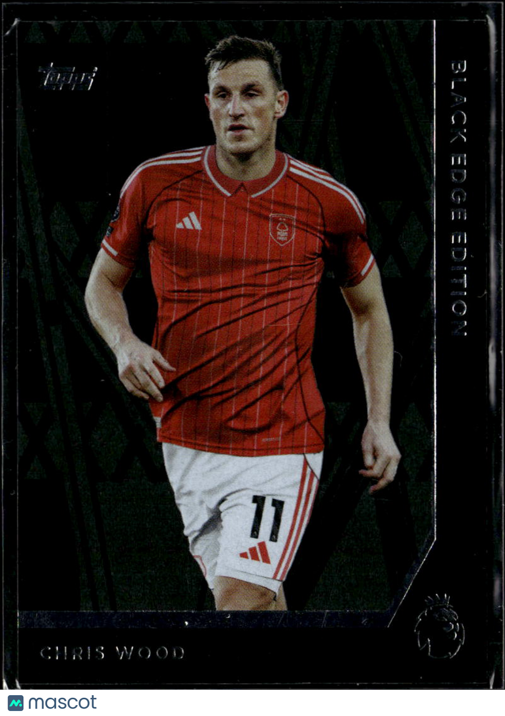 Chris Wood 2025 Topps Match Attax Black Edge Edition Nottingham Forest