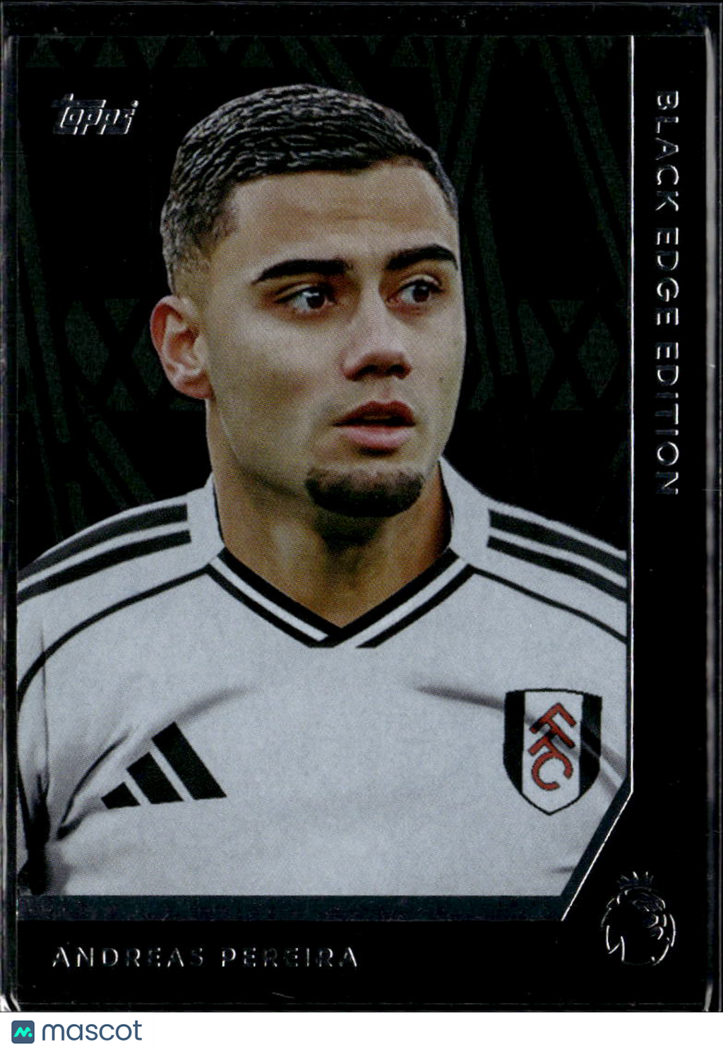 Andreas Pereira 2025 Topps Premier League Black Edge Edition Fulham