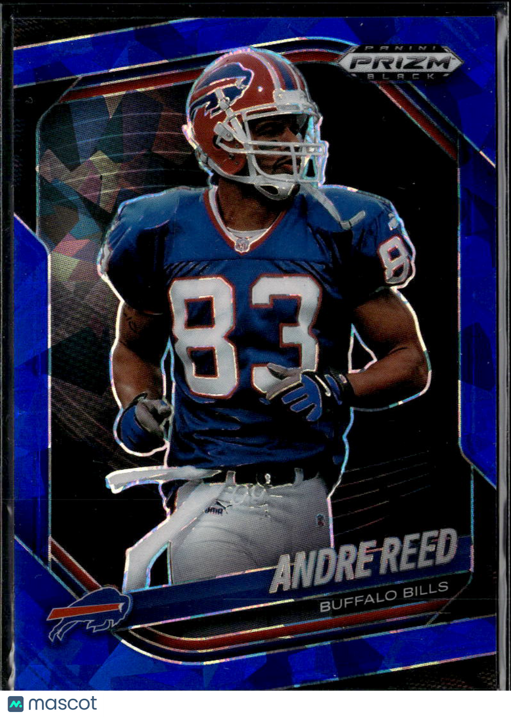 Andre Reed 2025  Prizm Black Blue Ice Prizm /125 Buffalo Bills