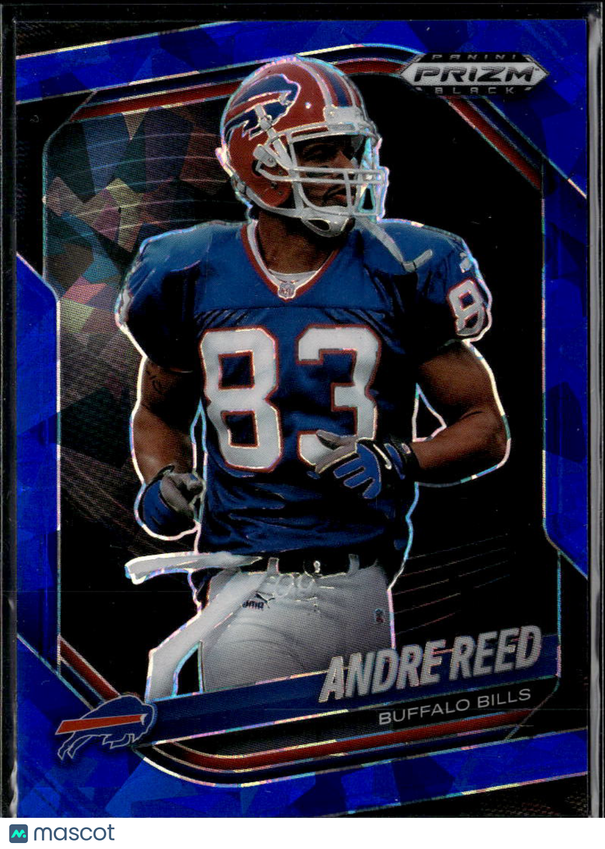 Andre Reed 2025  Prizm Black Blue Ice Prizm /125 Buffalo Bills