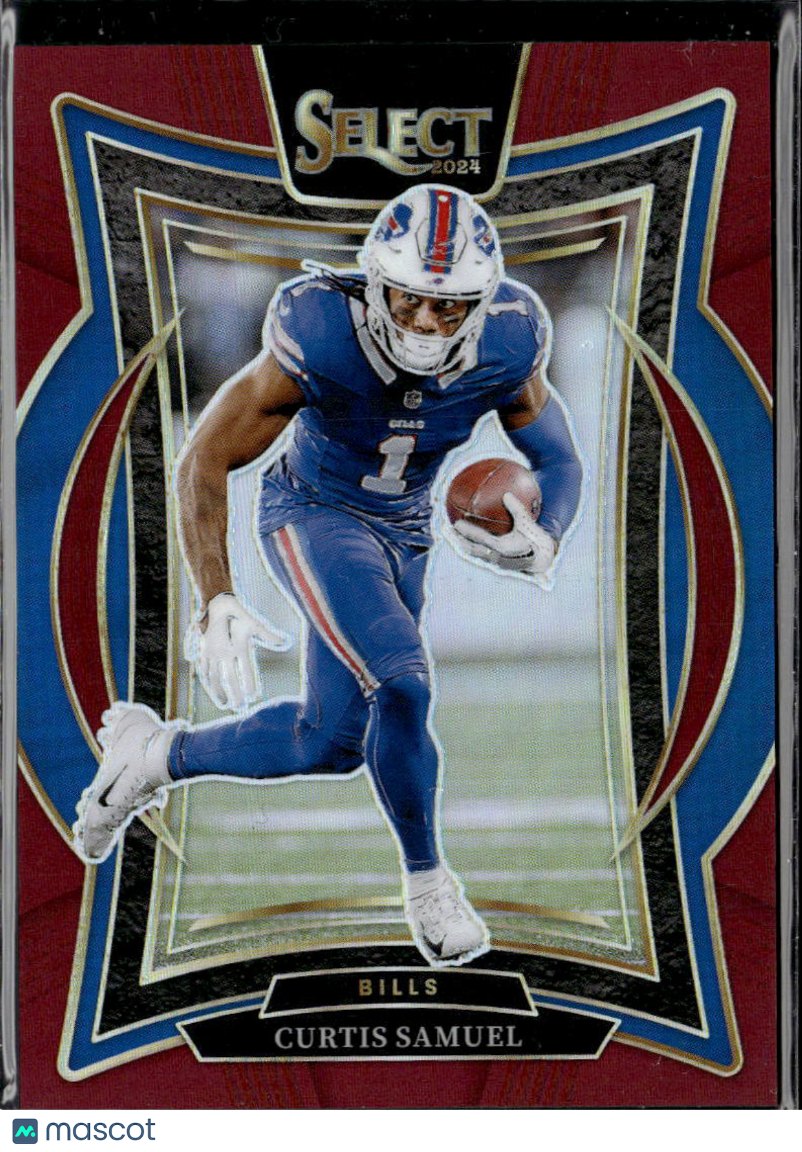 Curtis Samuel 2024 Select Concourse Red 47/149 Buffalo Bills