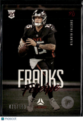 Feleipe Franks 2022 Chronicles Luminance Red RC /199 Atlanta Falcons
