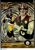 Kenny Pickett 2023 Illusions Yellow Diamond 204/299 Pittsburgh Steelers