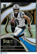 Bryce Young 2023 Select Field Level Silver Prizm Rookie RC Carolina Panthers