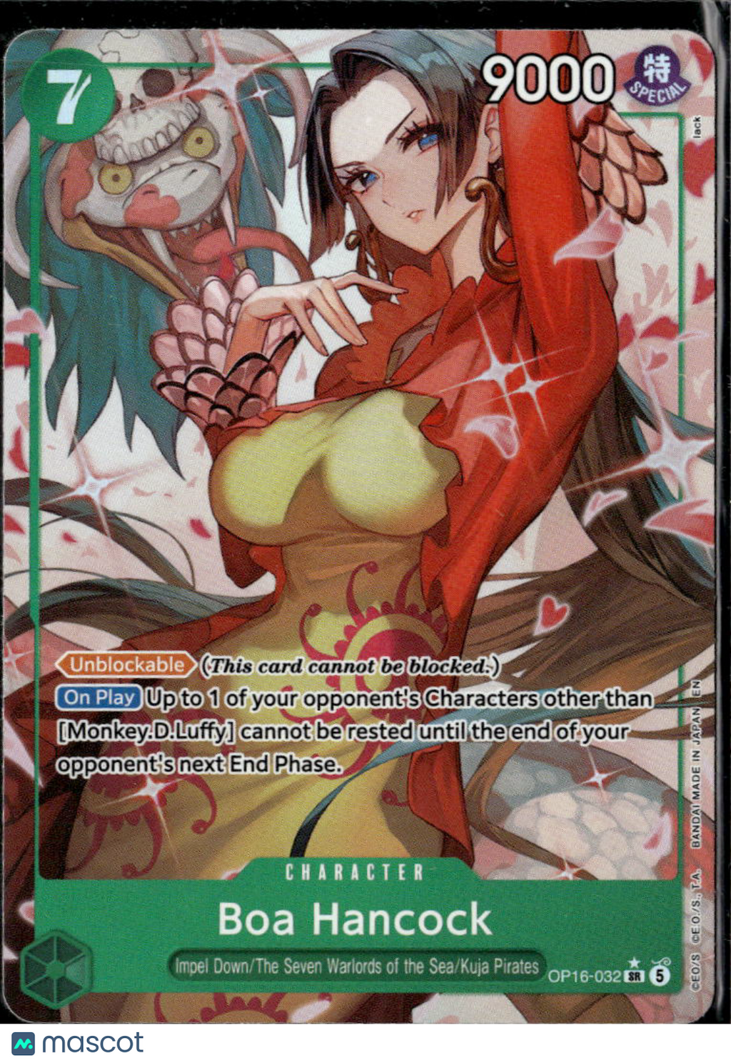 Boa Hancock Wings of the Captain alt art