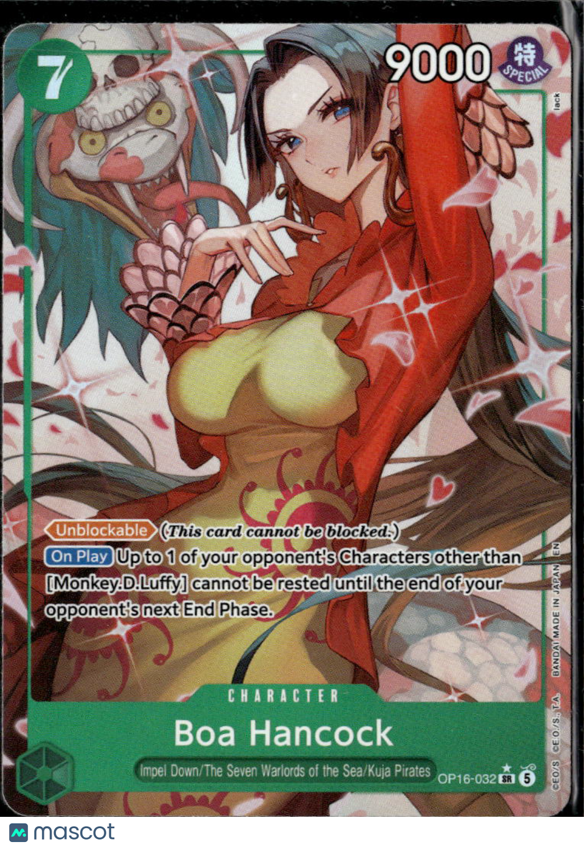 Boa Hancock Wings of the Captain alt art