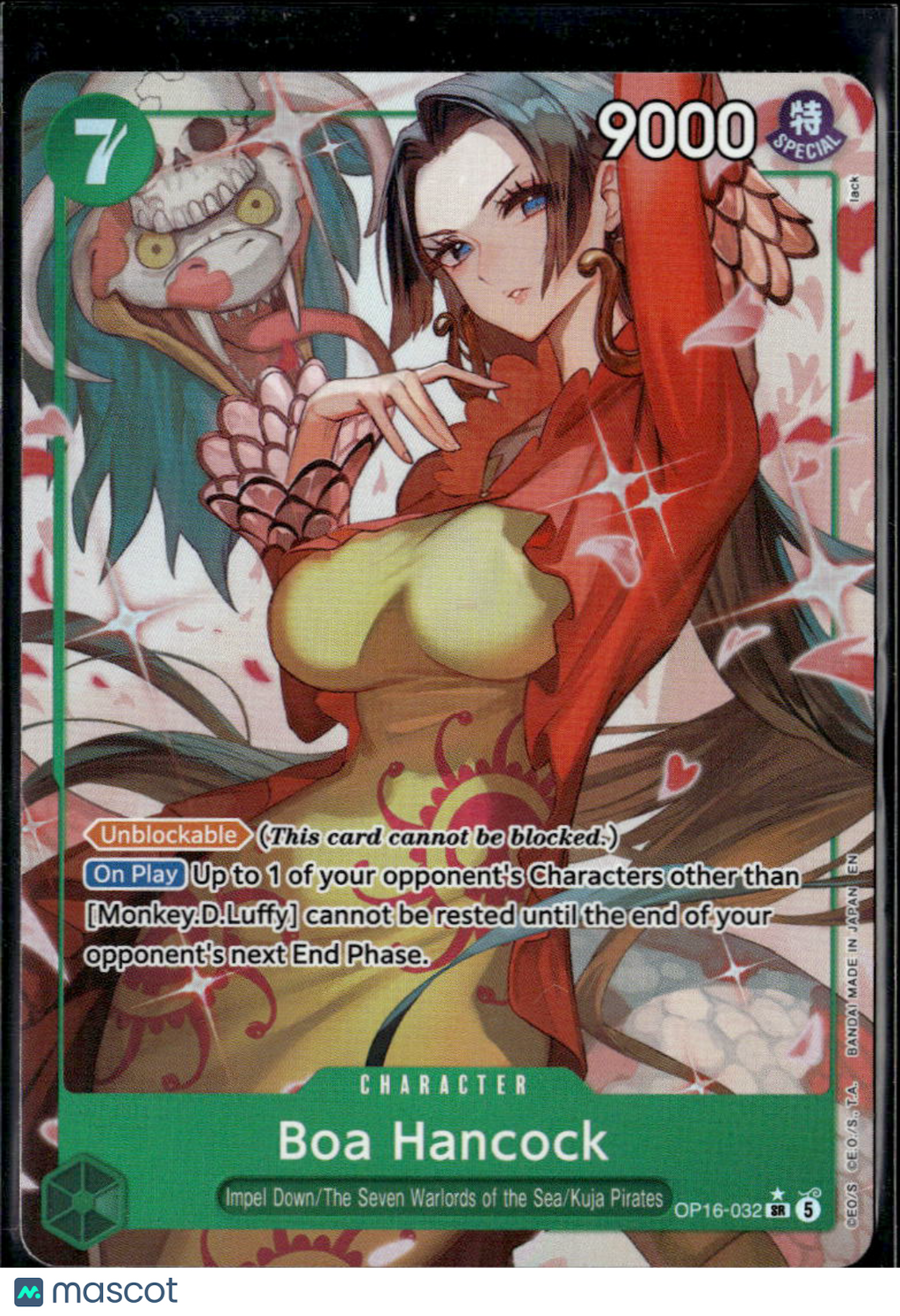 Boa Hancock Wings of the Captain alt art