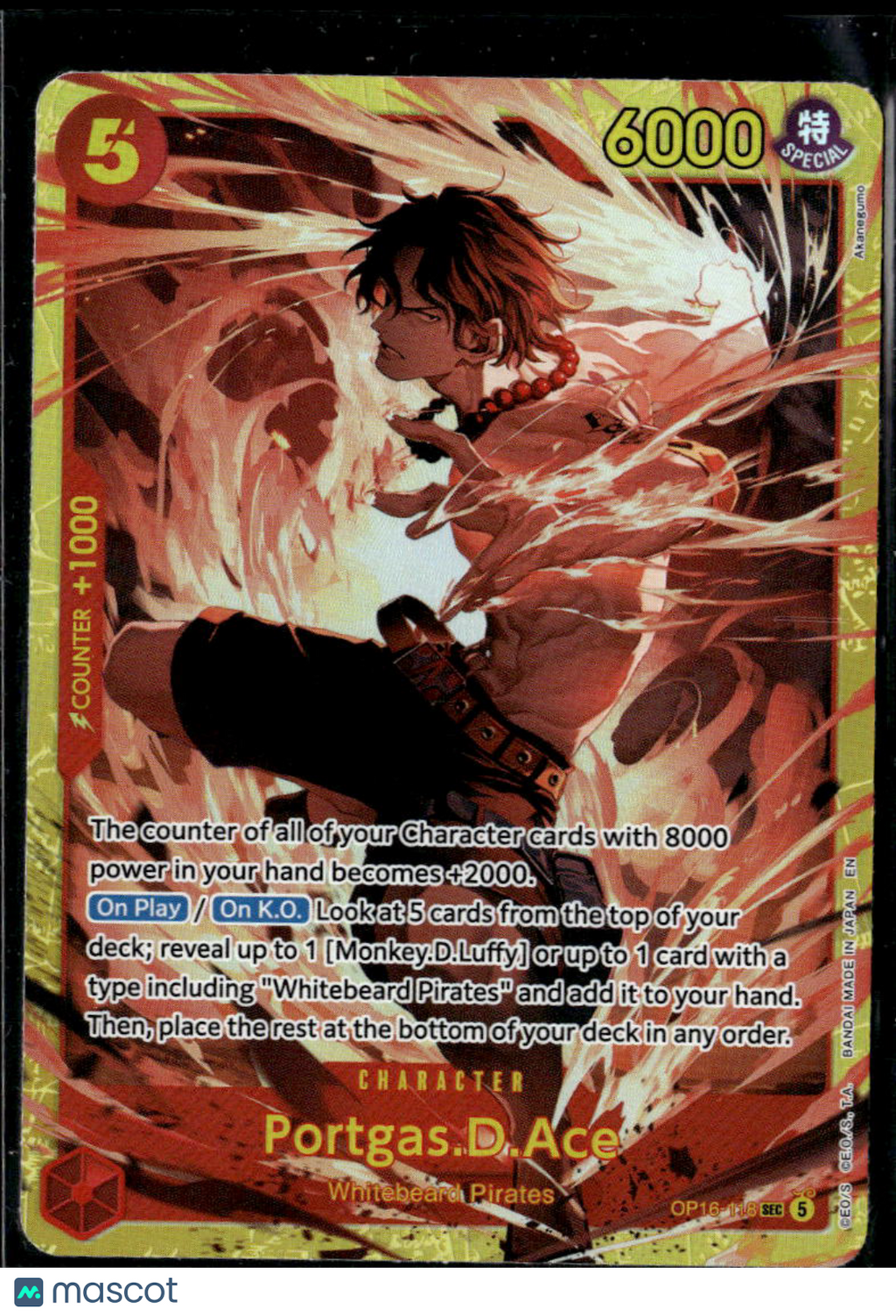 Portgas.D.Ace OP-16 118