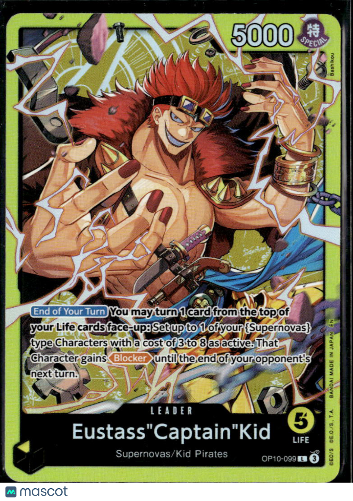 Eustass "Captain" Kid OP15