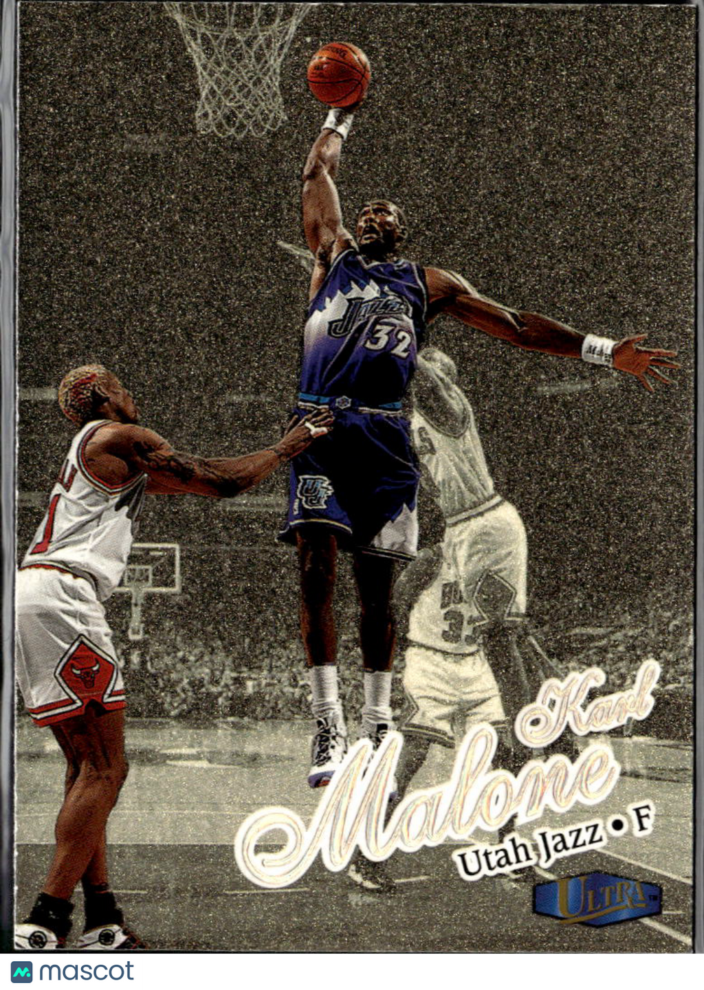 Karl Malone 1997-98 Fleer Ultra Gold Medallion Utah Jazz