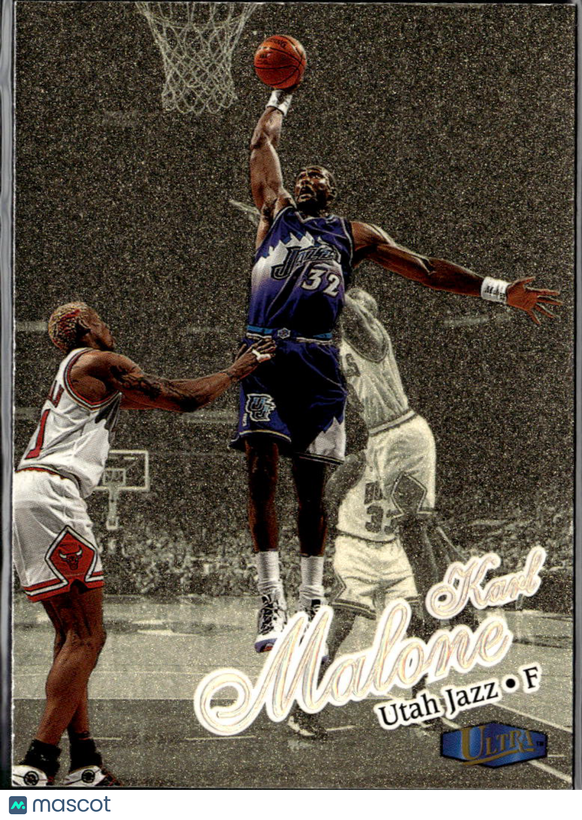 Karl Malone 1997-98 Fleer Ultra Gold Medallion Utah Jazz