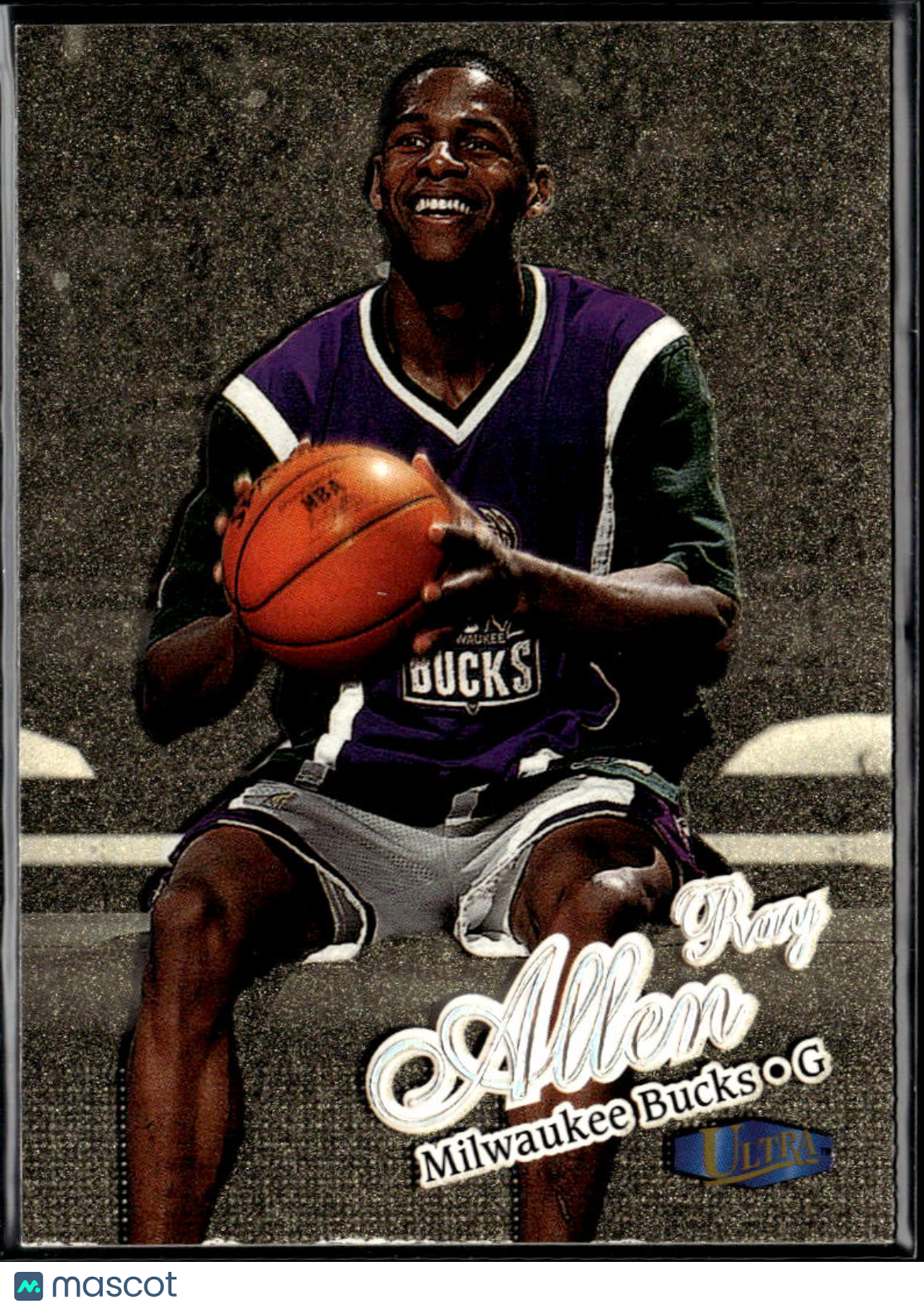 Ray Allen 1997-98 Fleer Ultra Gold Medallion Milwaukee Bucks