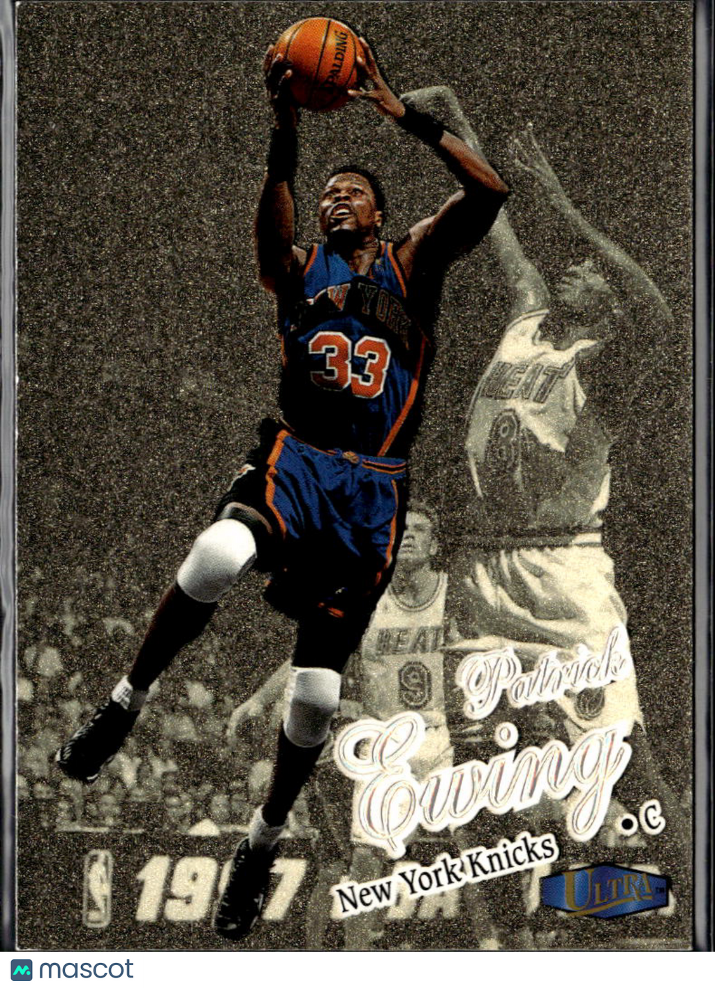 Patrick Ewing 1997-98 Fleer Ultra Gold Medallion Edition New York Knicks