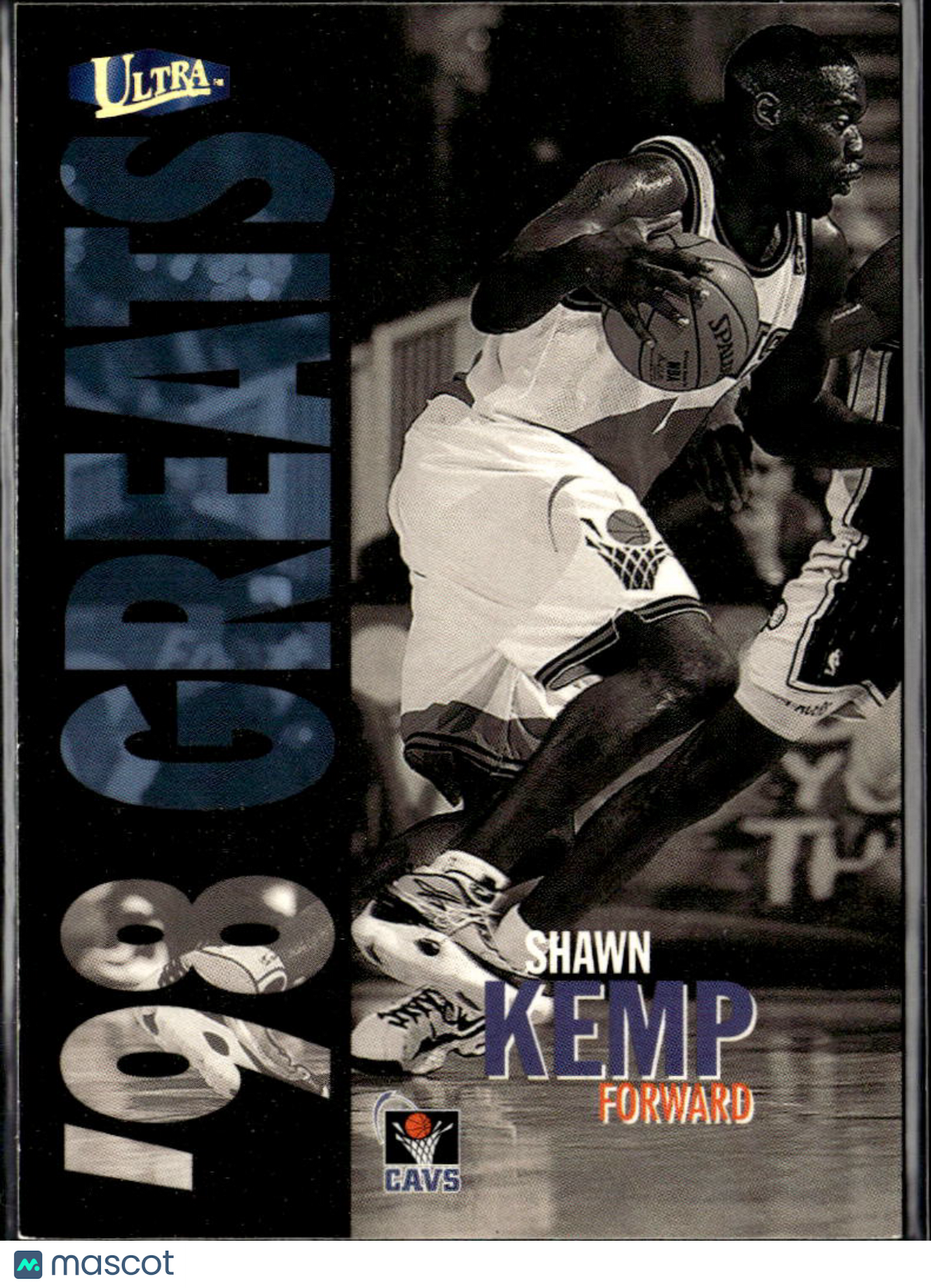 Shawn Kemp 1997-98 Fleer Ultra Greats Gold Medallion Edition Cleveland Cavaliers