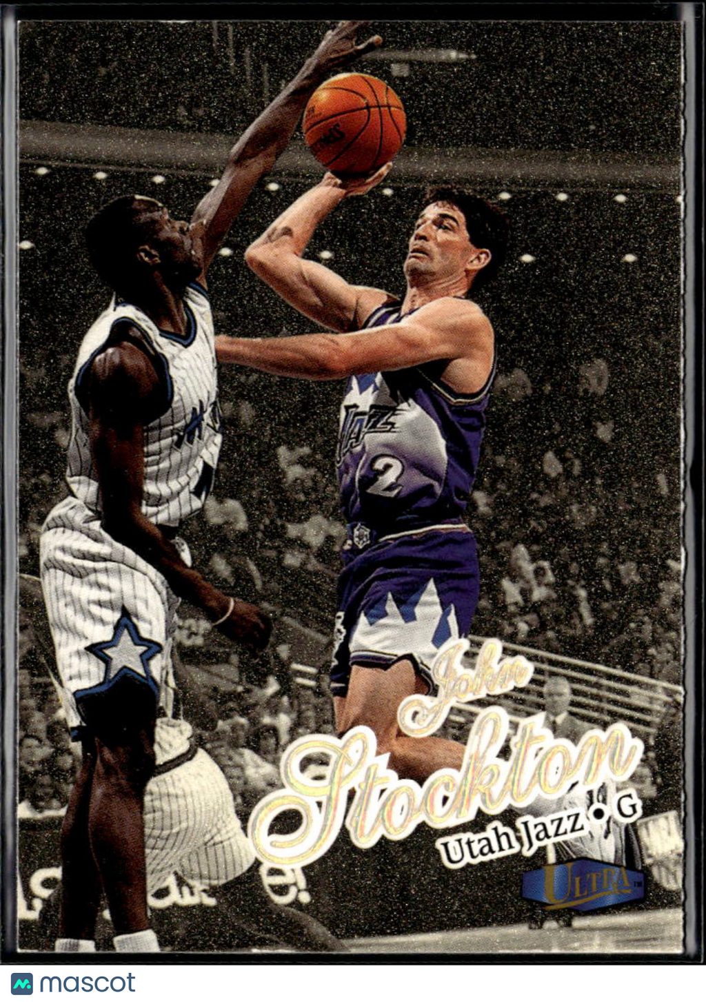John Stockton 1997-98 Fleer Ultra Gold Medallion Edition Utah Jazz