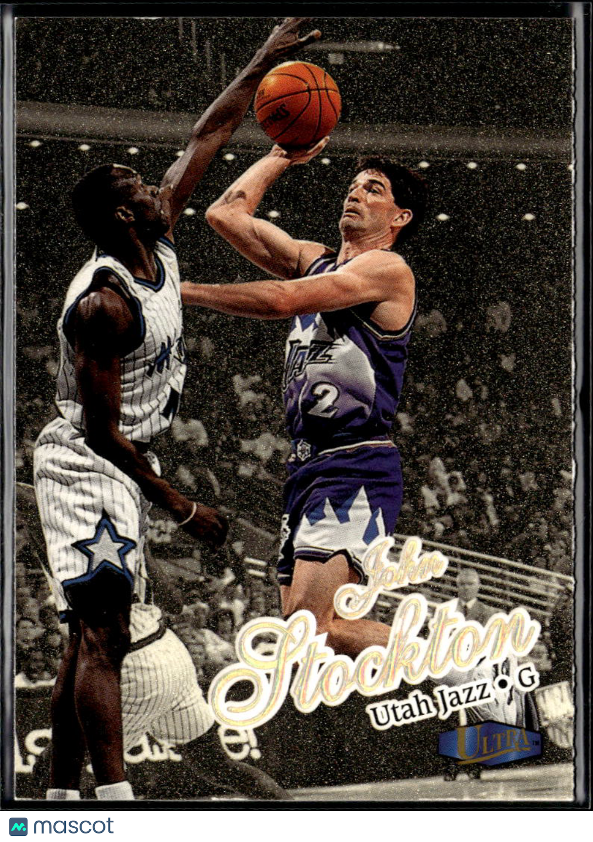 John Stockton 1997-98 Fleer Ultra Gold Medallion Edition Utah Jazz